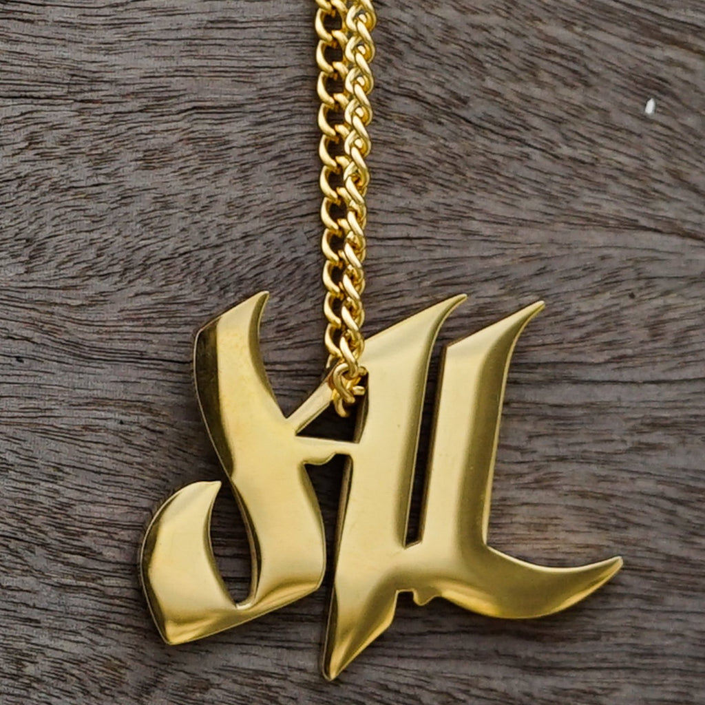 18k Gold d4L Stainless Steel Necklace - Furious Apparel