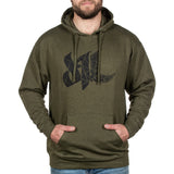 Fragmented Hoodie - Army Heather - Furious Apparel